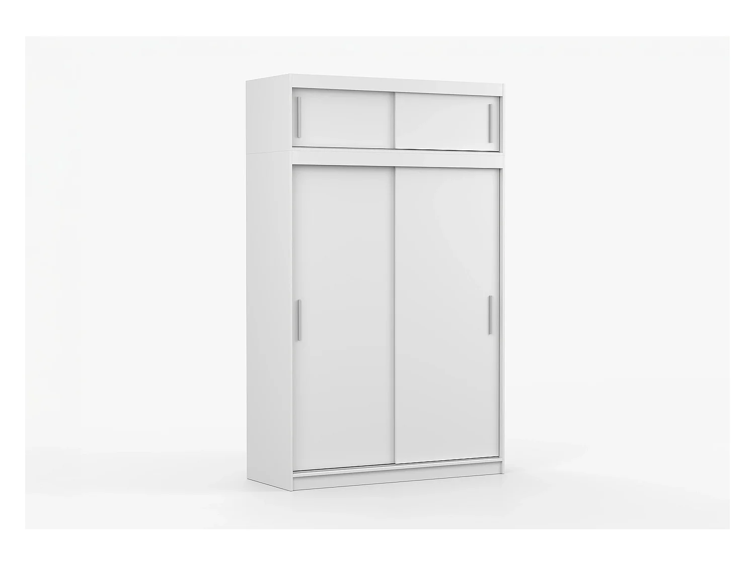 Armoire avec extension Bellina 150 cm - Blanc