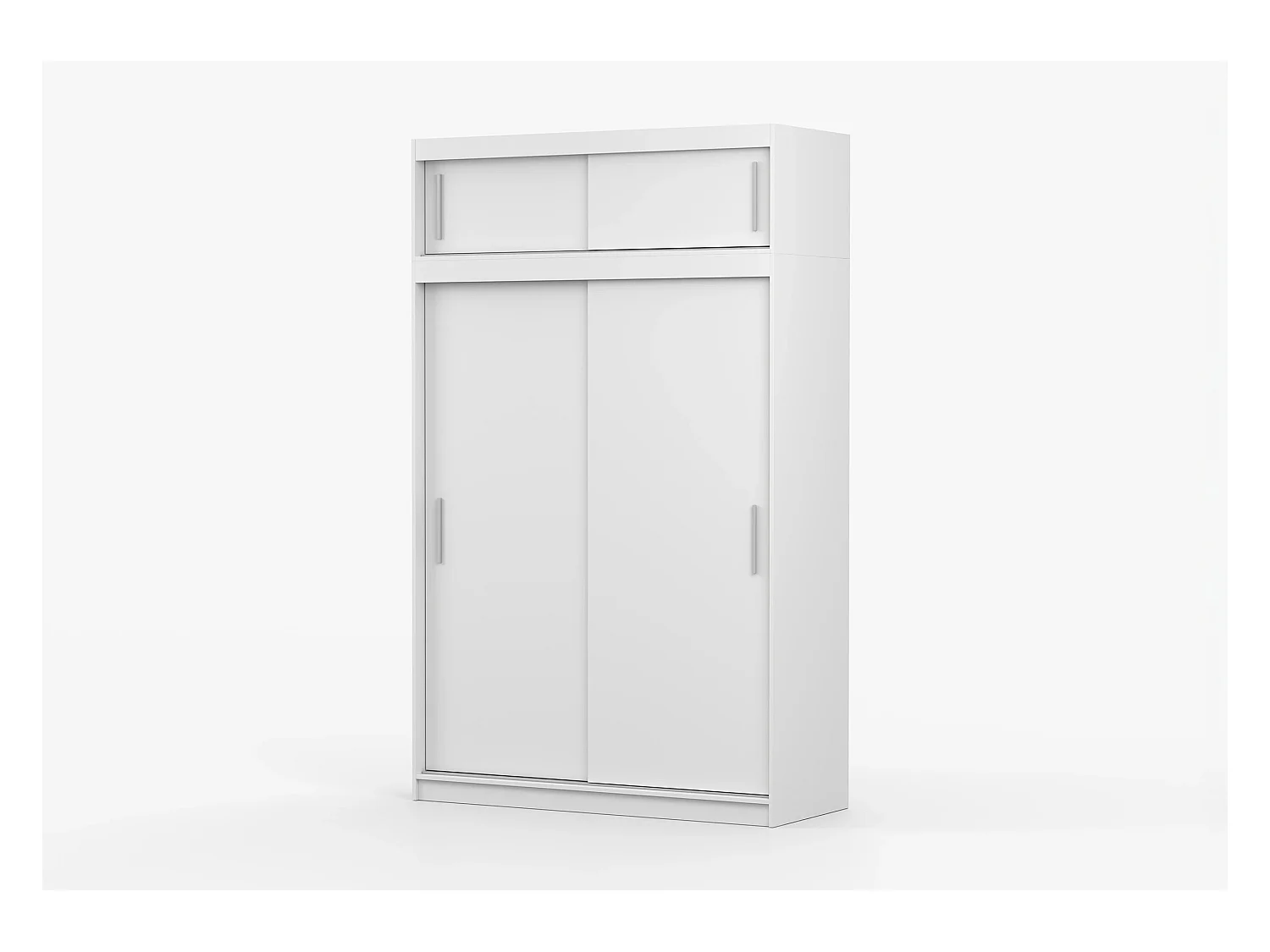Armoire avec extension Bellina 150 cm - Blanc