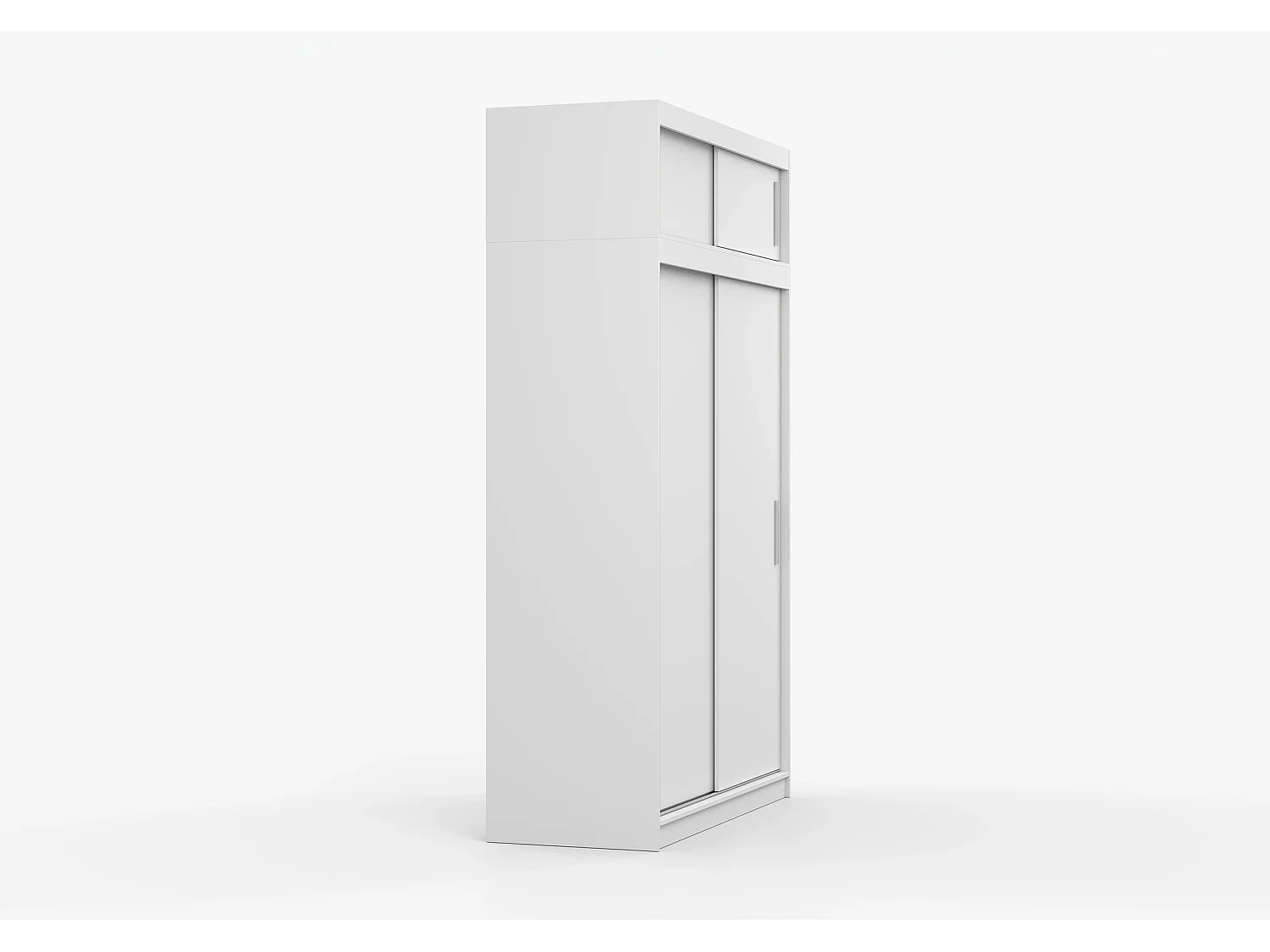 Armoire avec extension Bellina 150 cm - Blanc