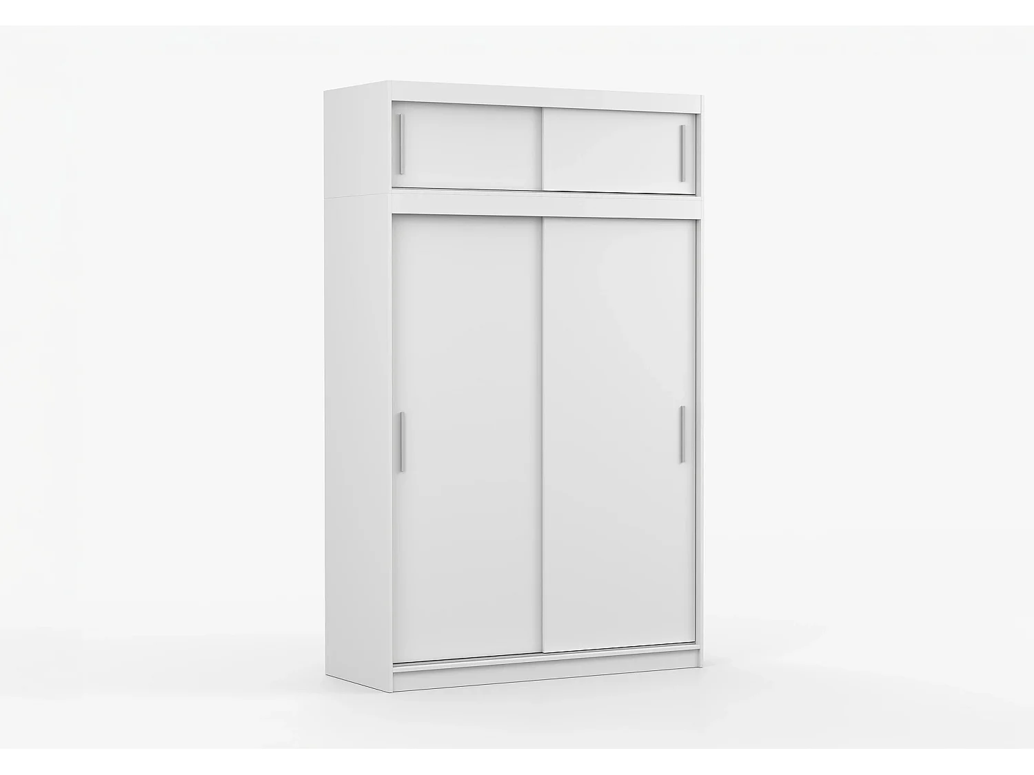 Armoire avec extension Bellina 150 cm - Blanc
