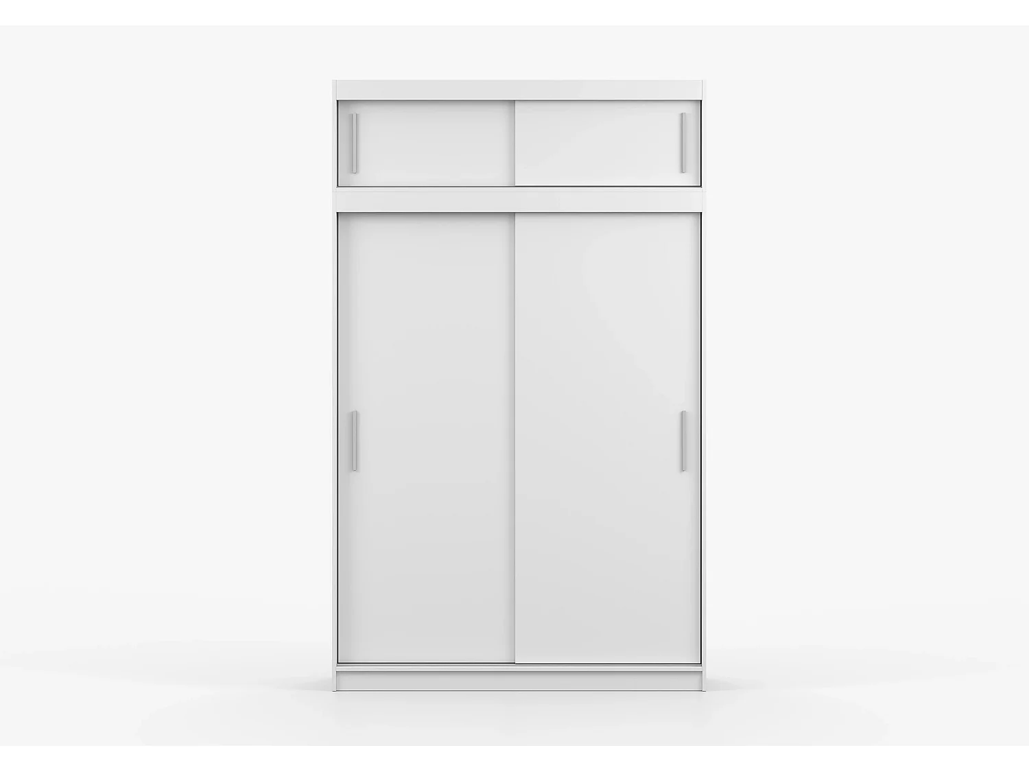 Armoire avec extension Bellina 150 cm - Blanc