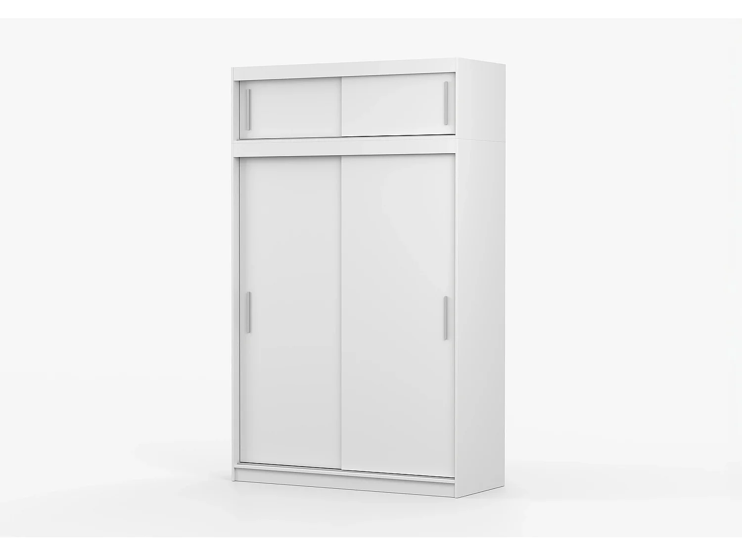 Armoire avec extension Bellina 150 cm - Blanc