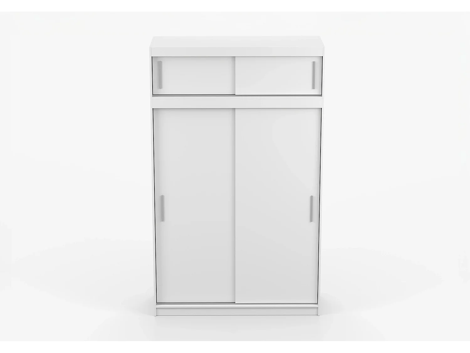 Armoire avec extension Bellina 150 cm - Blanc