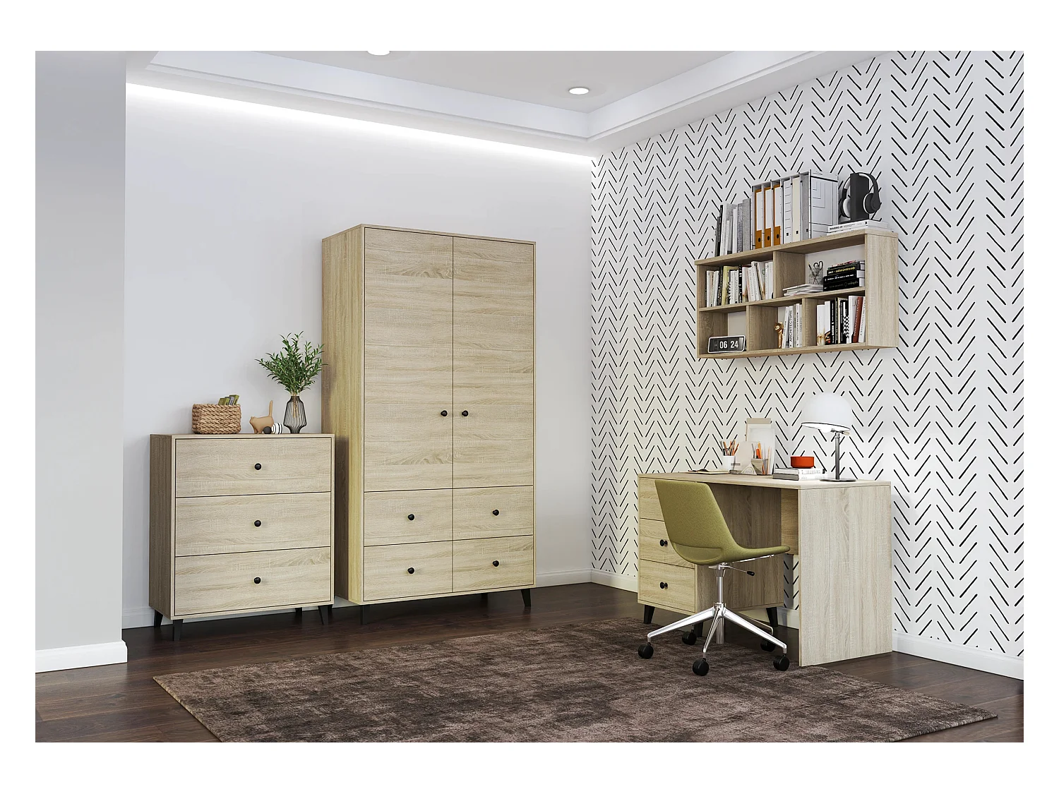 Armoire Alois 104 cm