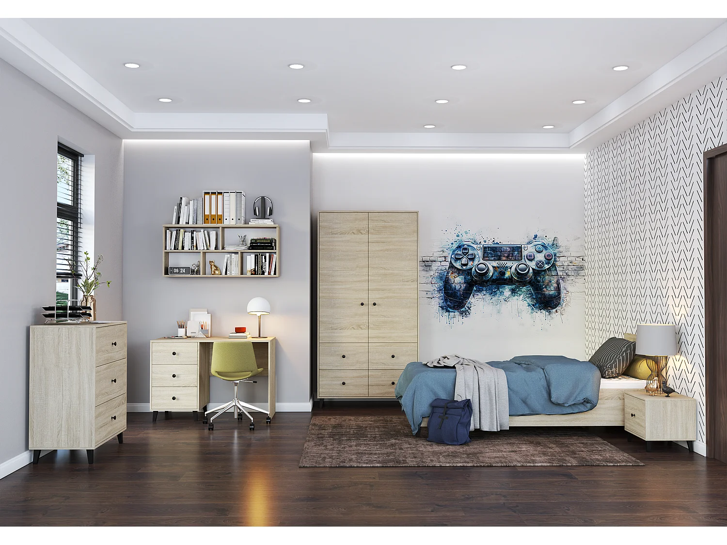 Armoire Alois 104 cm