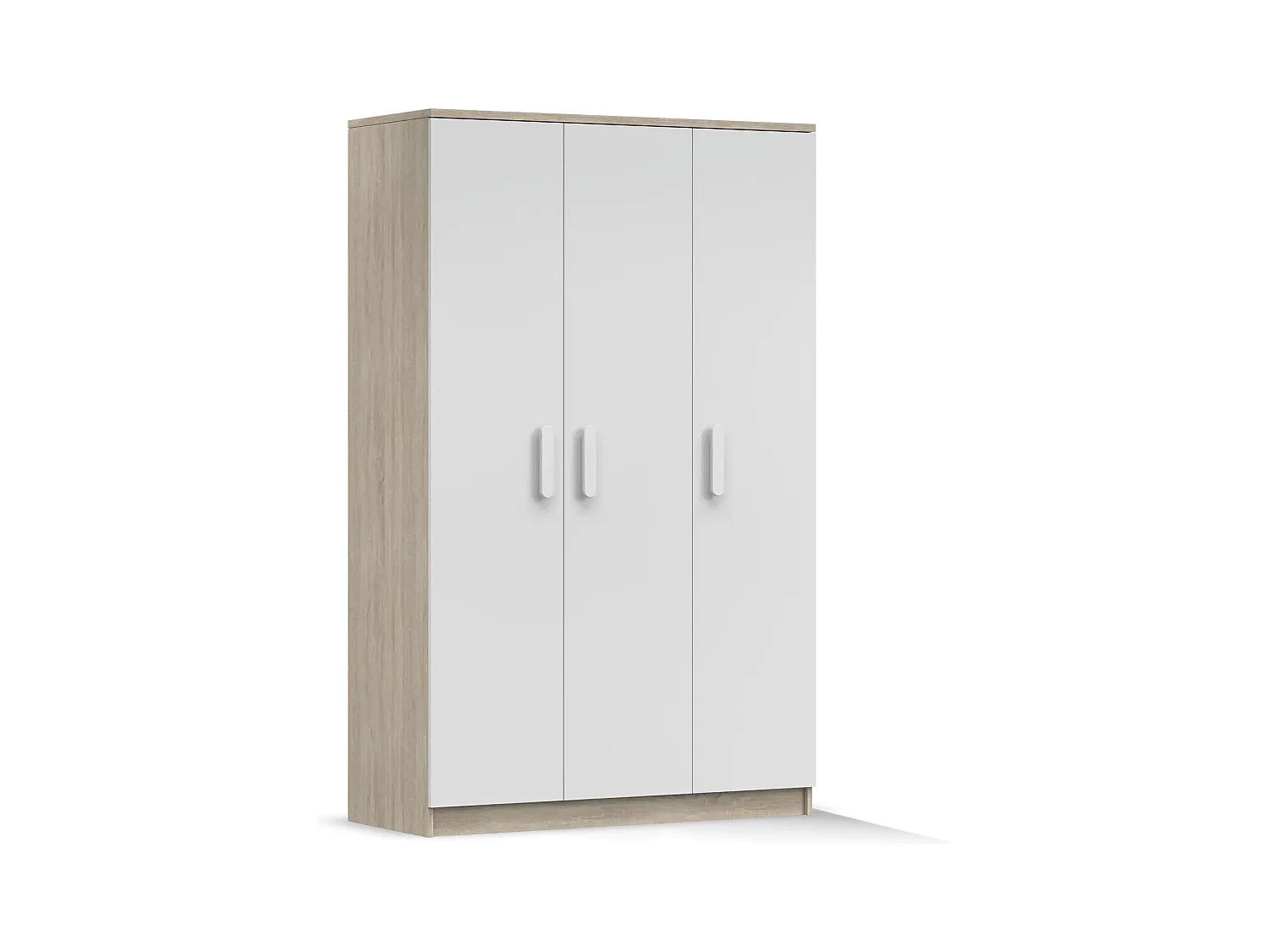 Armoire Lysandra 120 cm - Blanc