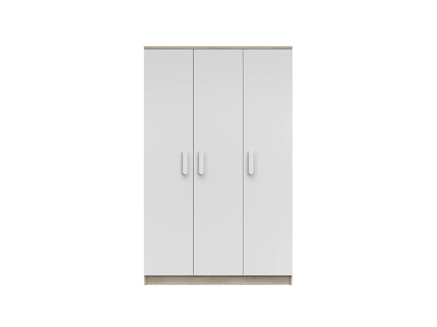 Armoire Lysandra 120 cm - Blanc
