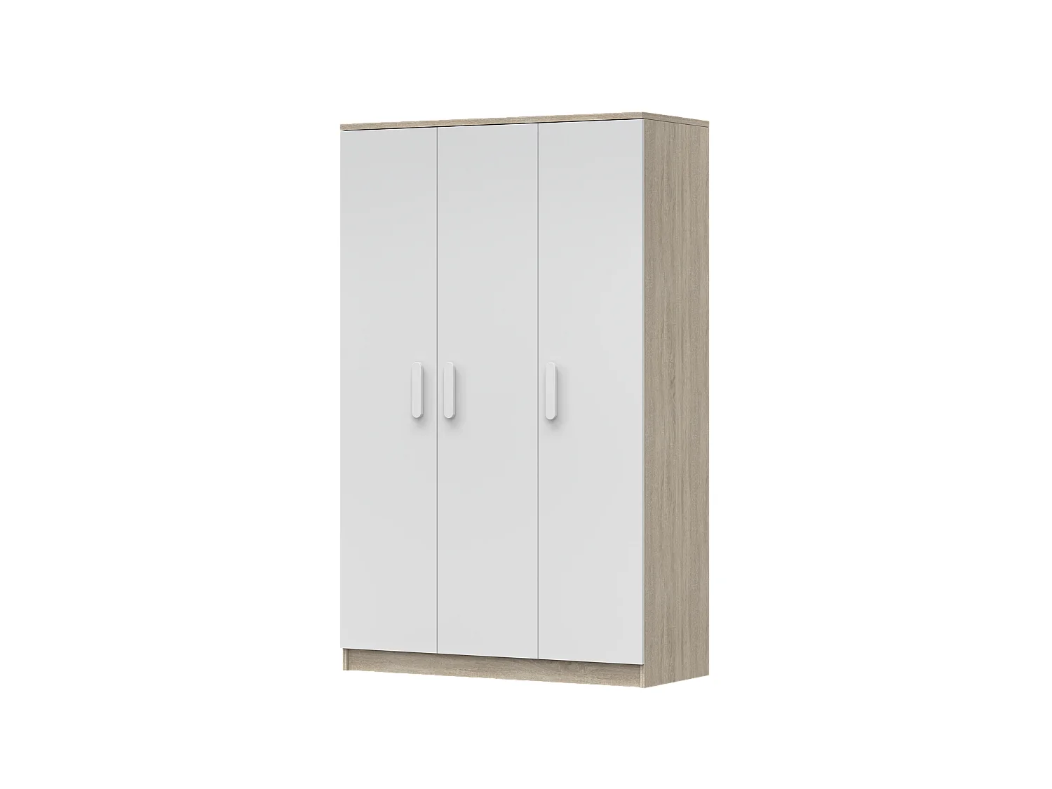 Armoire Lysandra 120 cm - Blanc