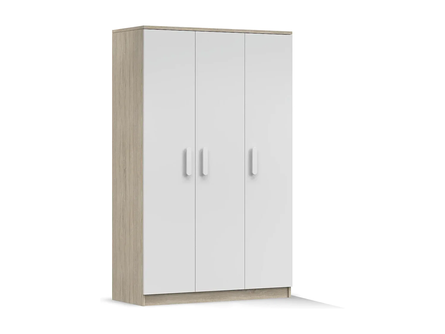 Armoire Lysandra 120 cm - Blanc