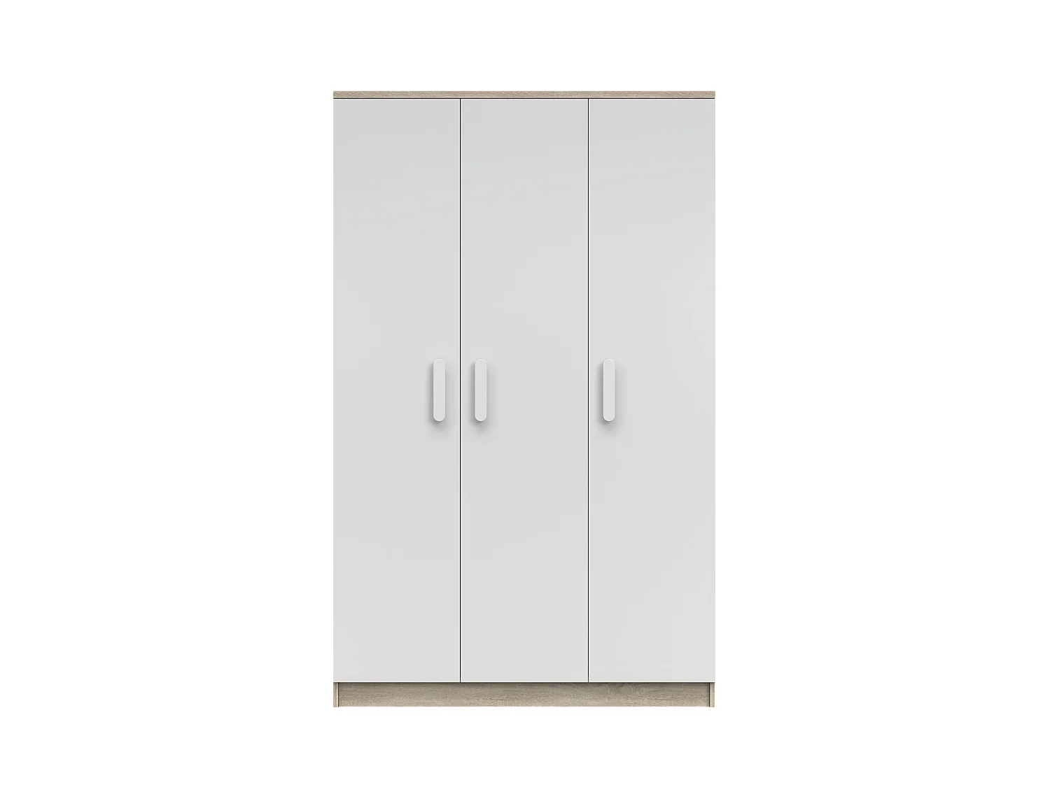 Armoire Lysandra 120 cm - Blanc