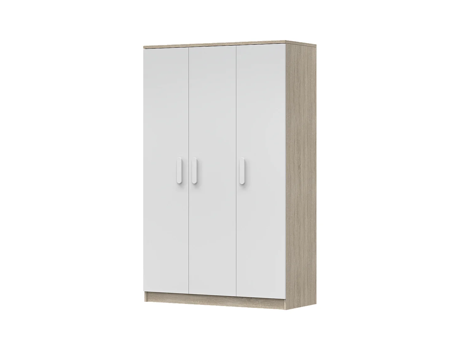 Armoire Lysandra 120 cm - Blanc