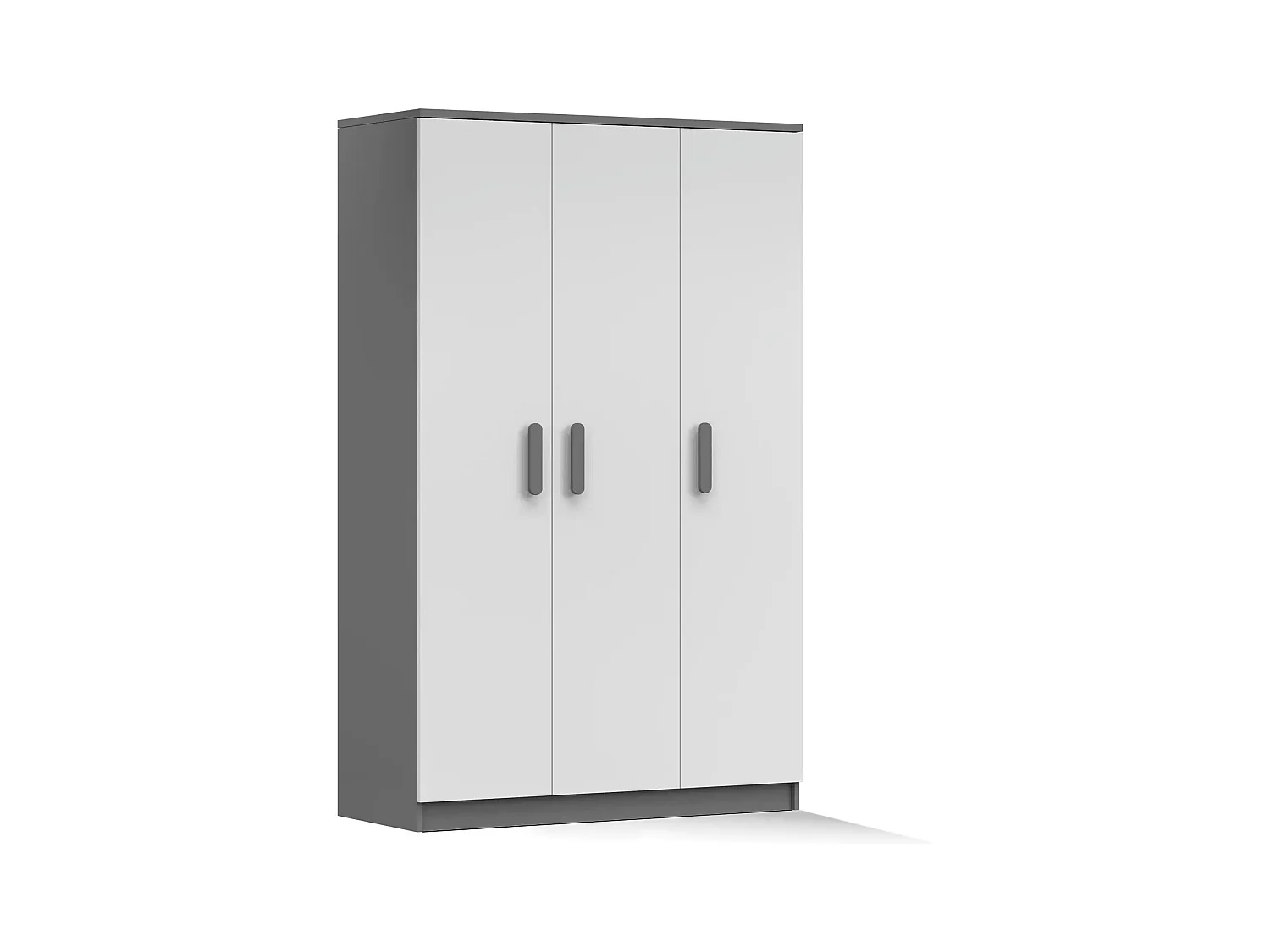 Armoire Nysa 120 cm - Gris