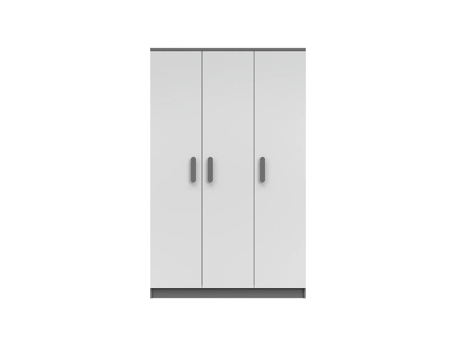 Armoire Nysa 120 cm - Gris