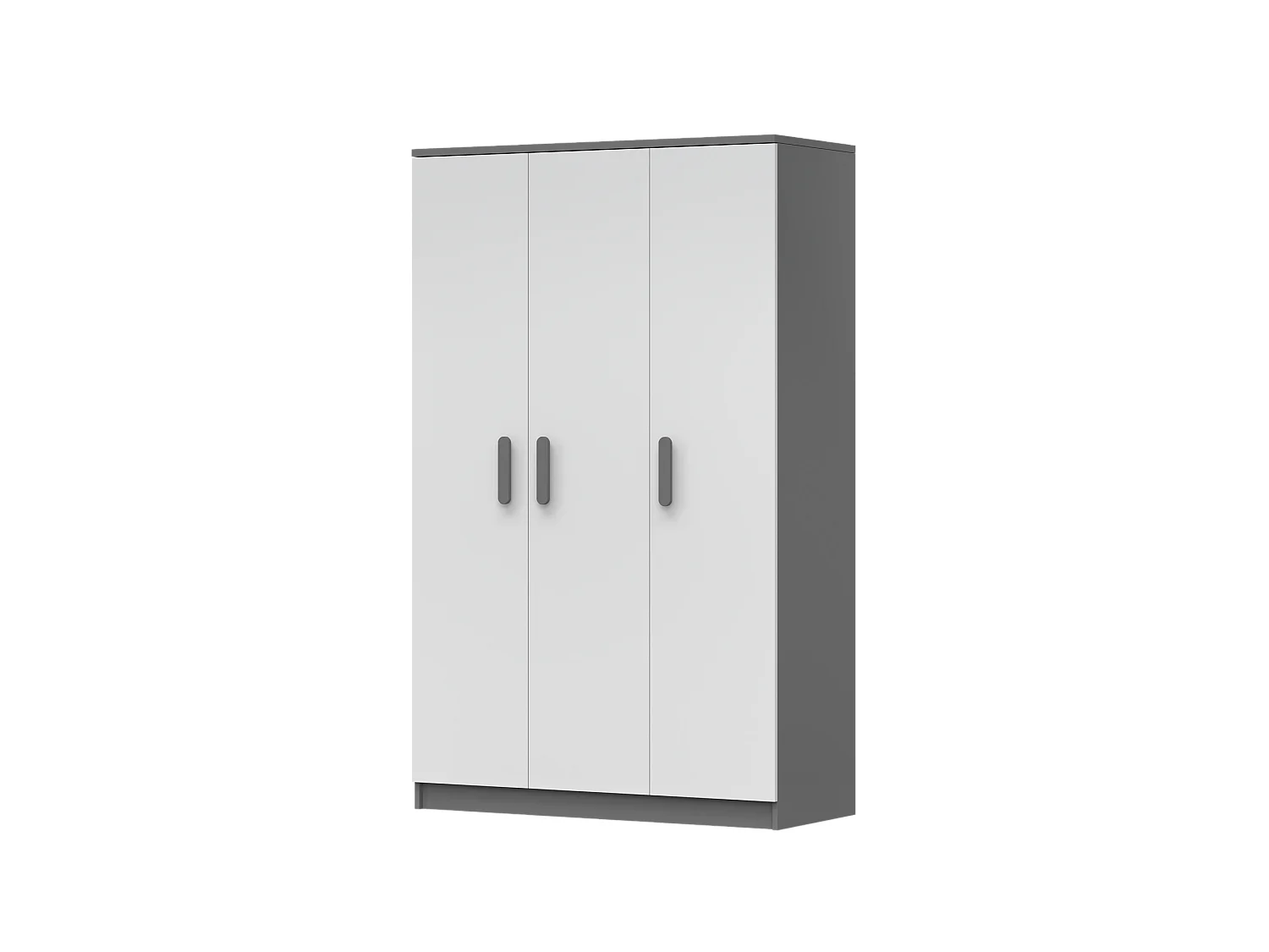 Armoire Nysa 120 cm - Gris