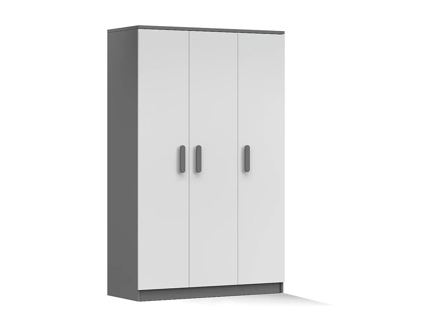 Armoire Nysa 120 cm - Gris