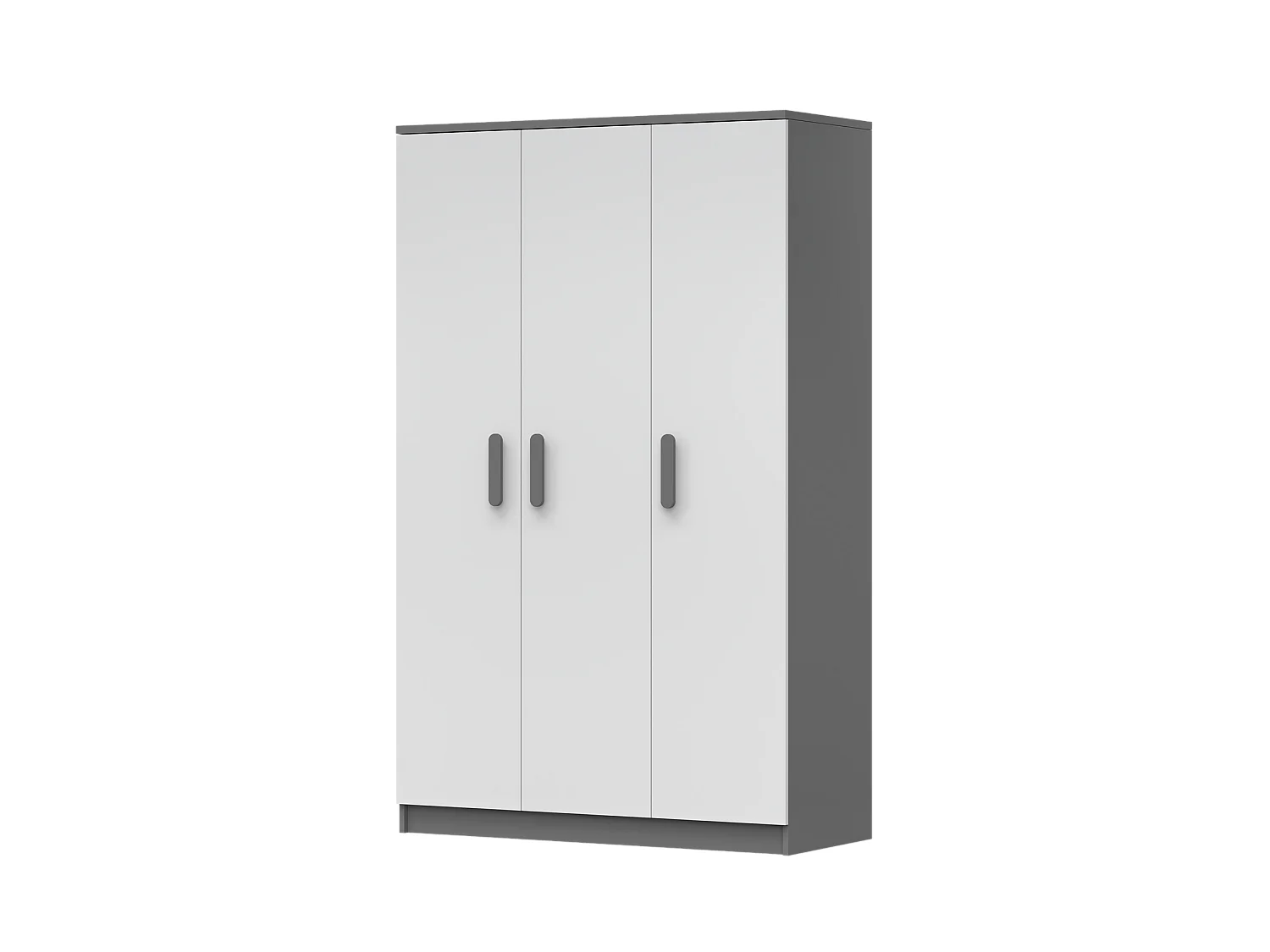 Armoire Nysa 120 cm - Gris