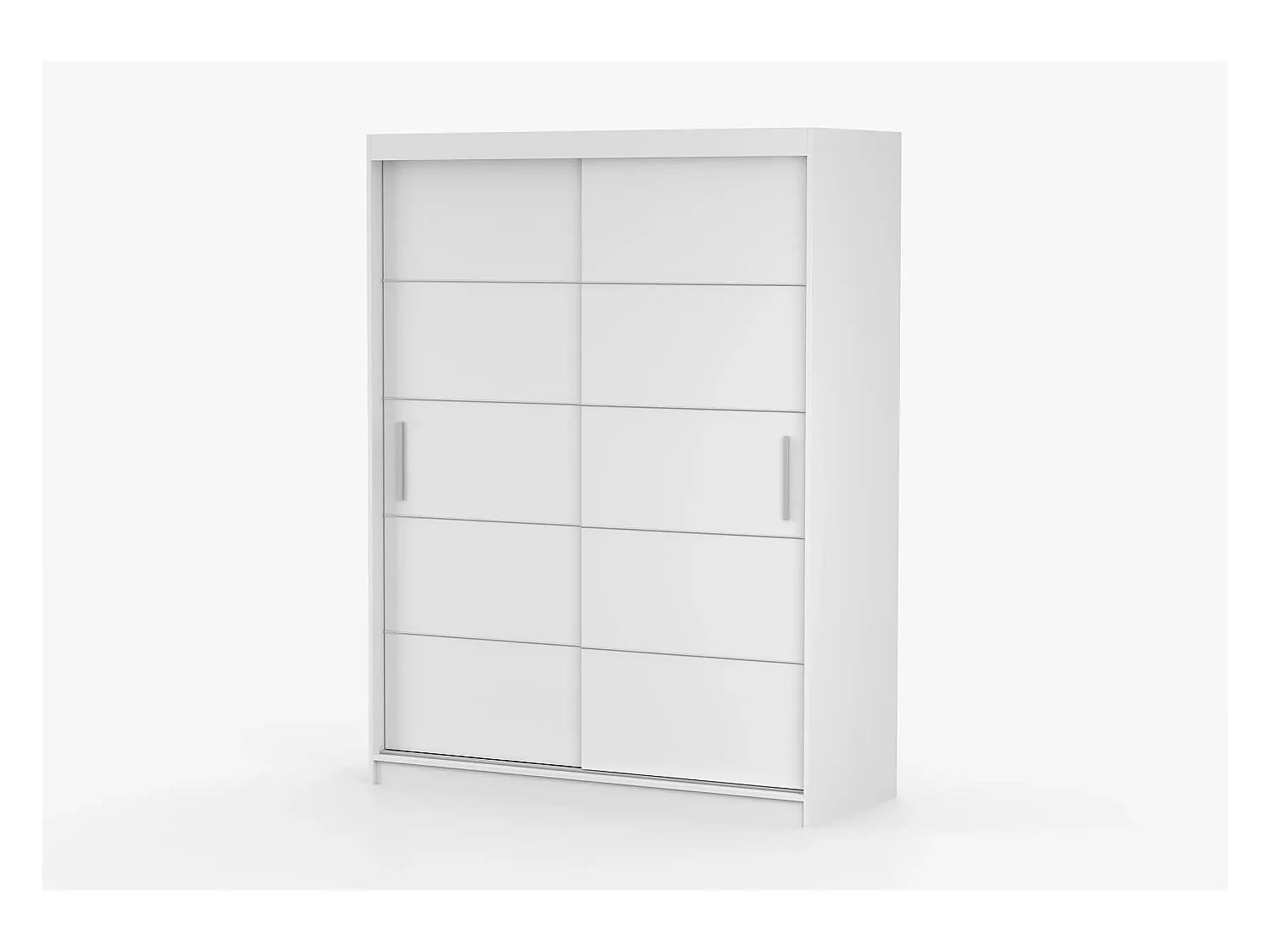 Armoire Aliona 150 cm - Blanc