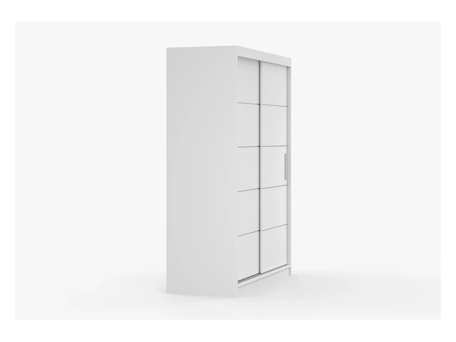 Armoire Aliona 150 cm - Blanc