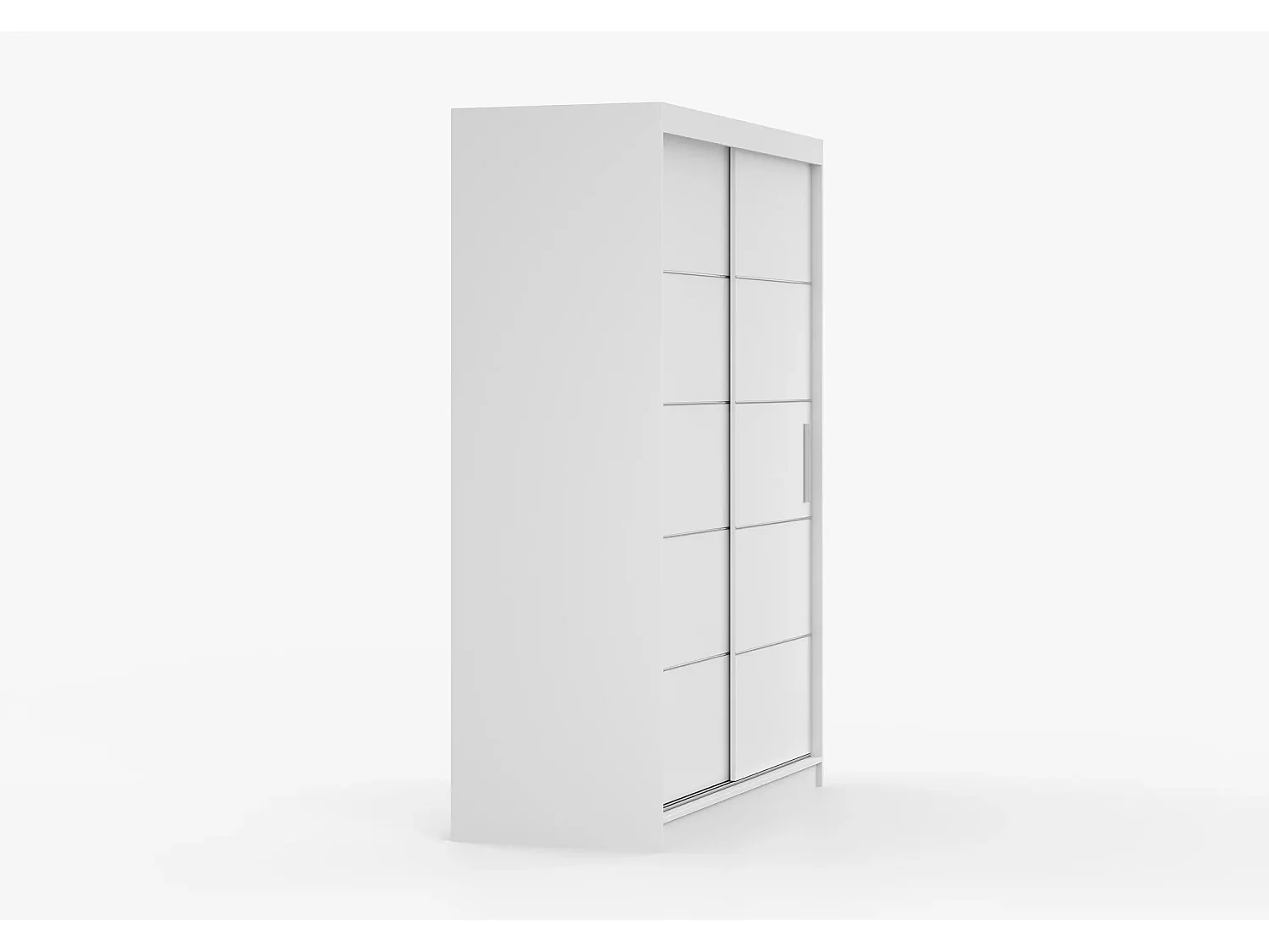 Armoire Aliona 150 cm - Blanc