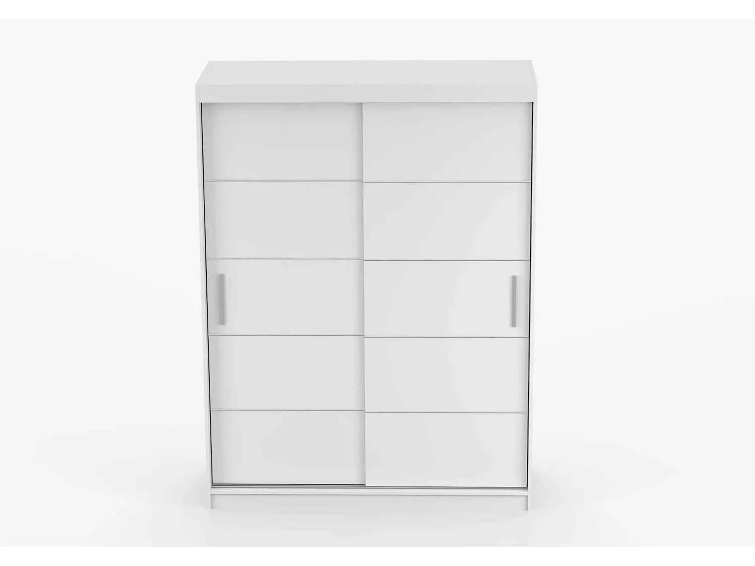 Armoire Aliona 150 cm - Blanc