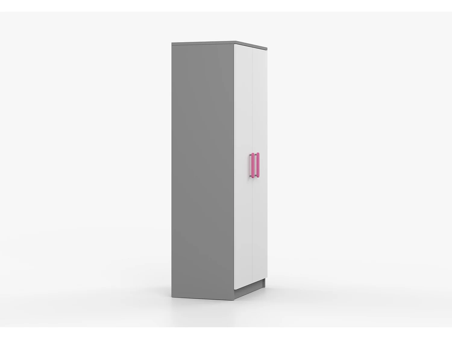 Armoire Zélina 80 cm - Rose