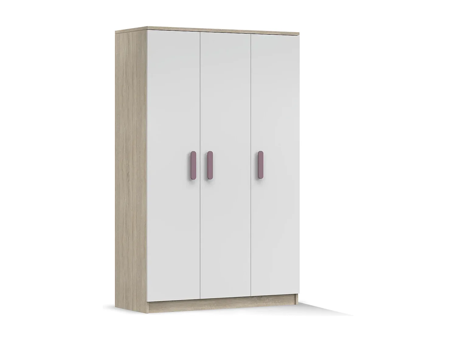 Armoire Lysandra 120 cm - Violet