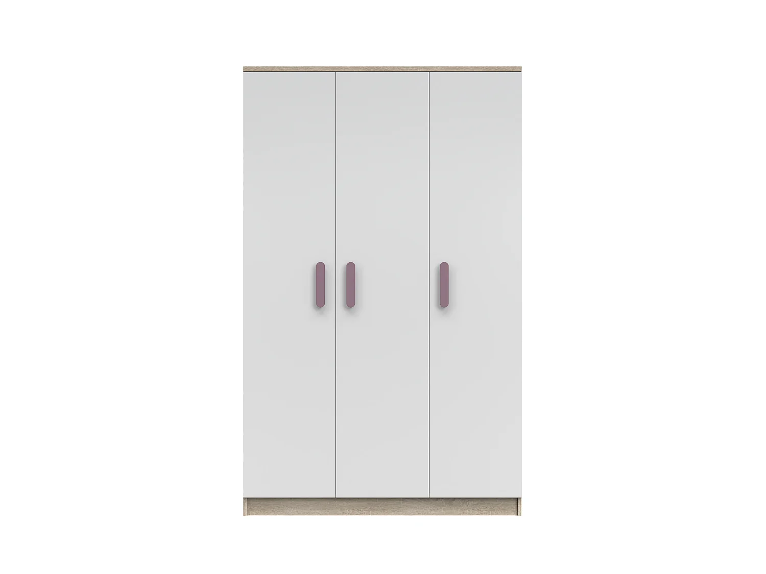 Armoire Lysandra 120 cm - Violet