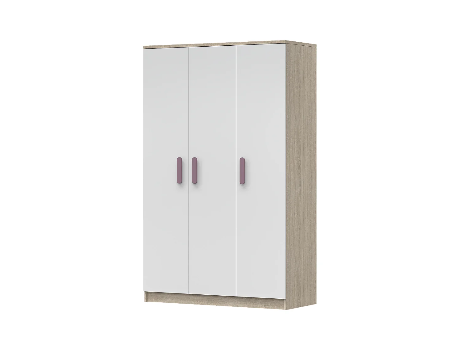 Armoire Lysandra 120 cm - Violet