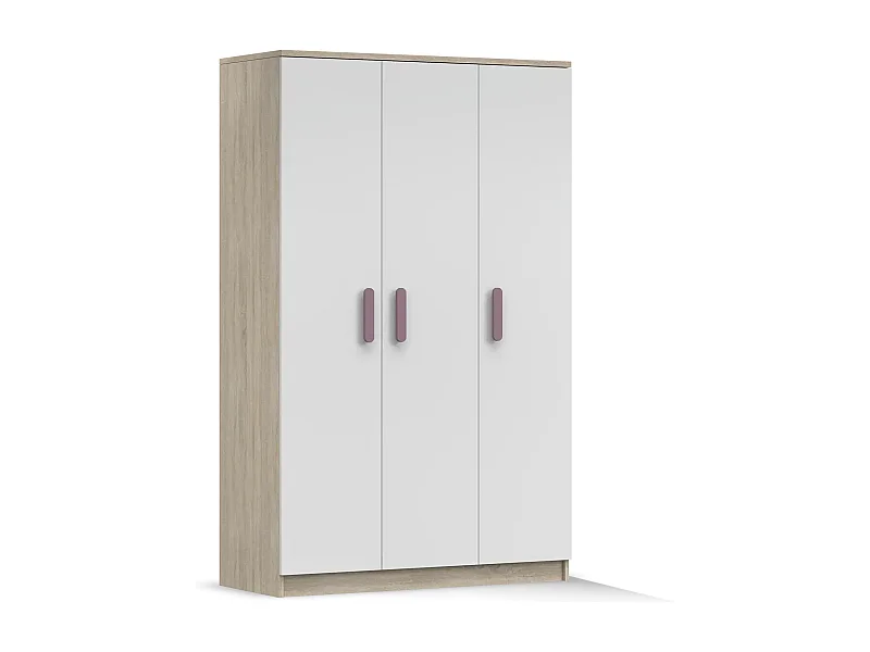 Armoire Lysandra 120 cm - Violet