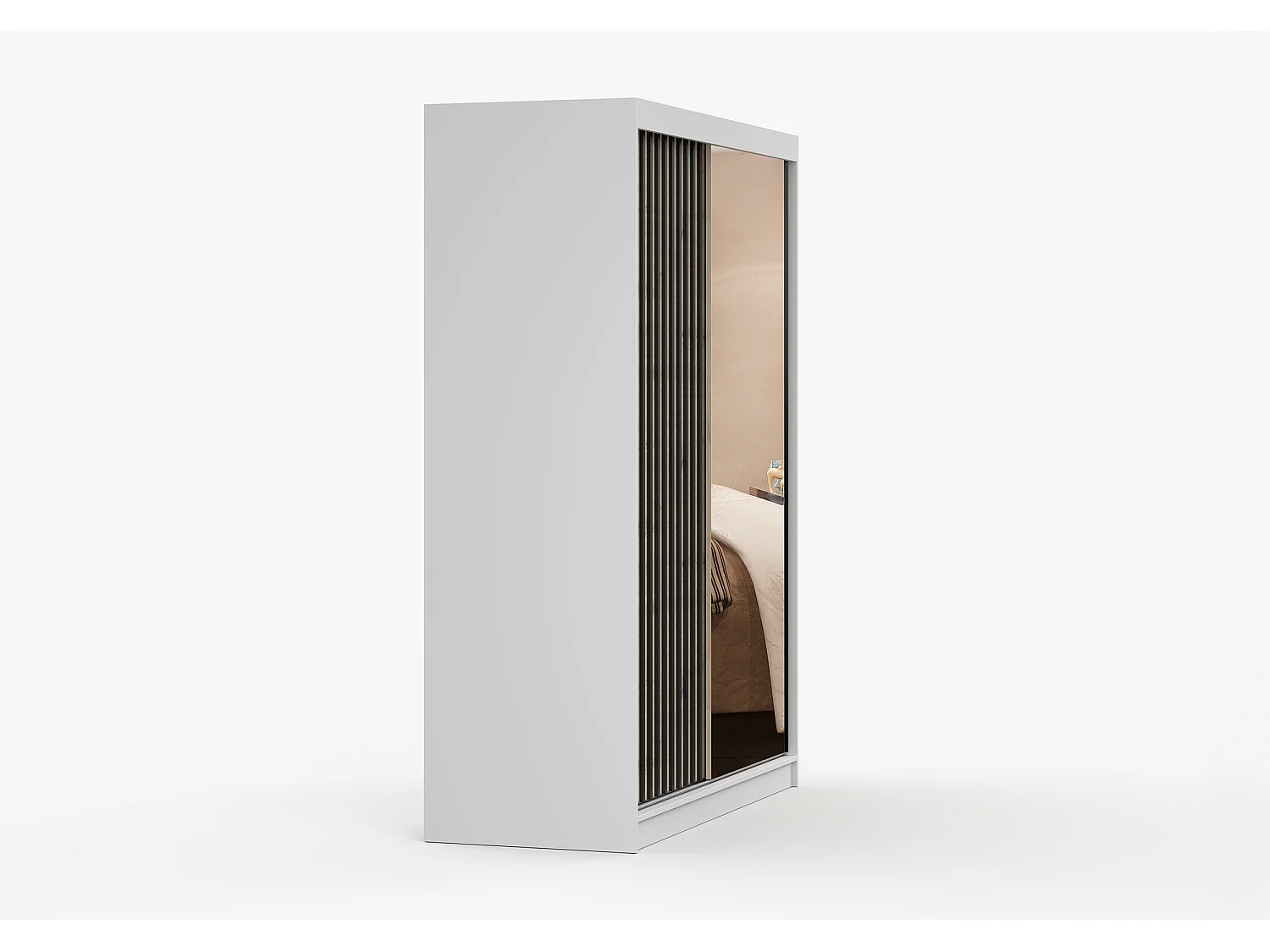 Armoire Maelysse 150 cm - Blanc - Artisan