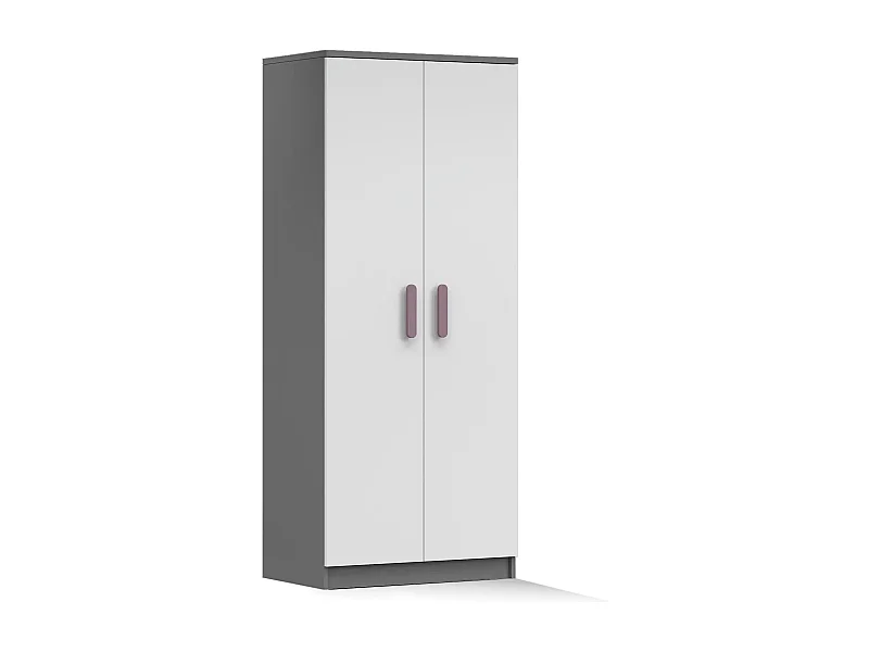 Armoire Zélina 80 cm - Violet