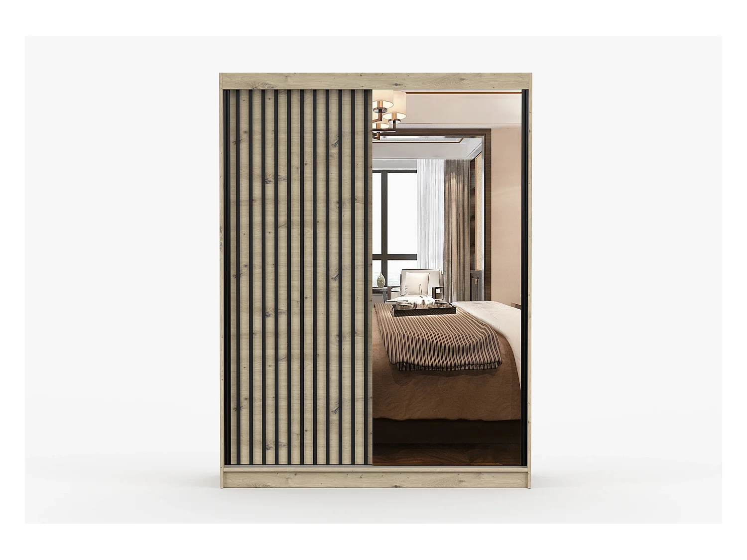 Armoire Maelysse 150 cm - Artisan