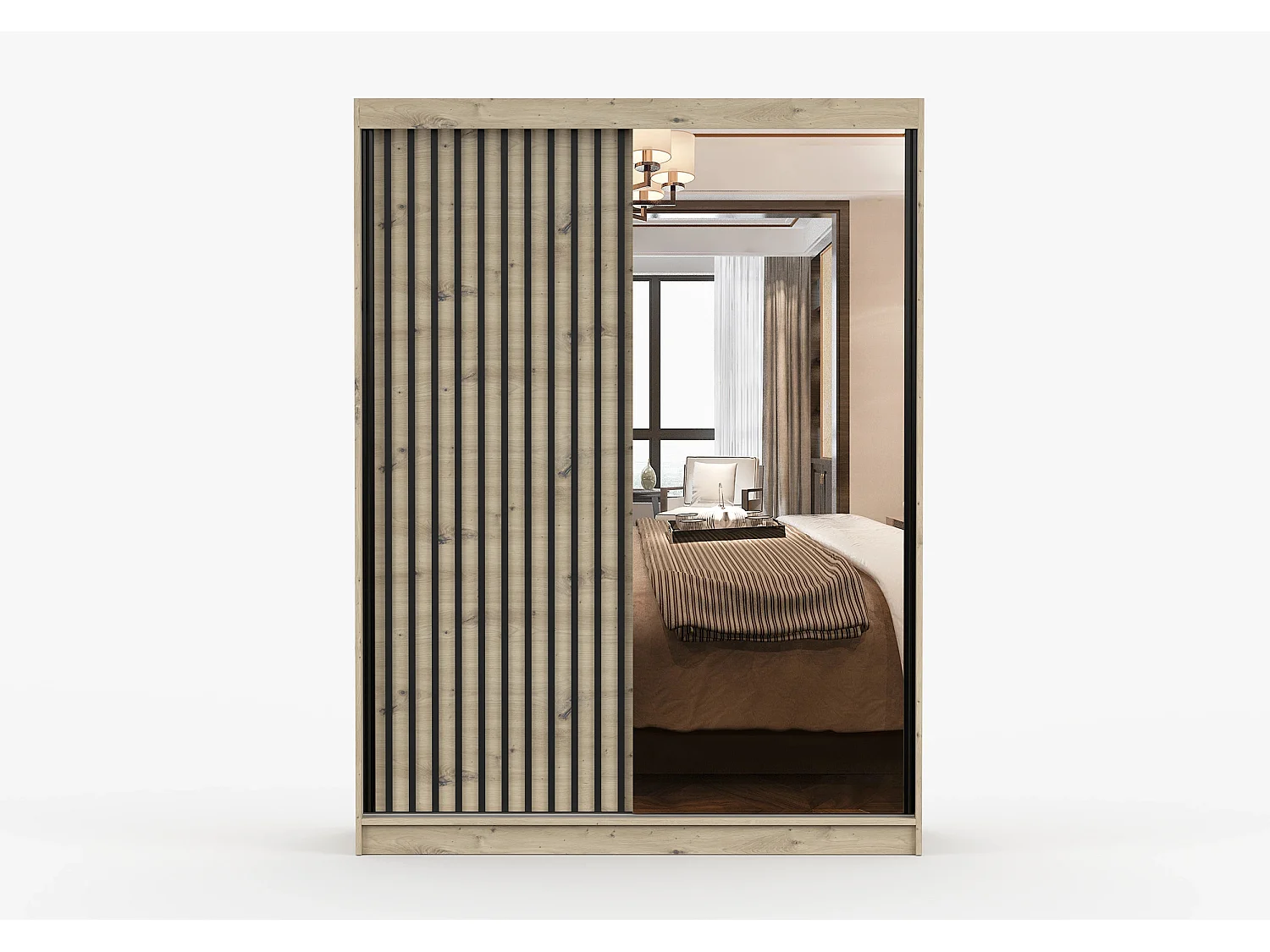 Armoire Maelysse 150 cm - Artisan