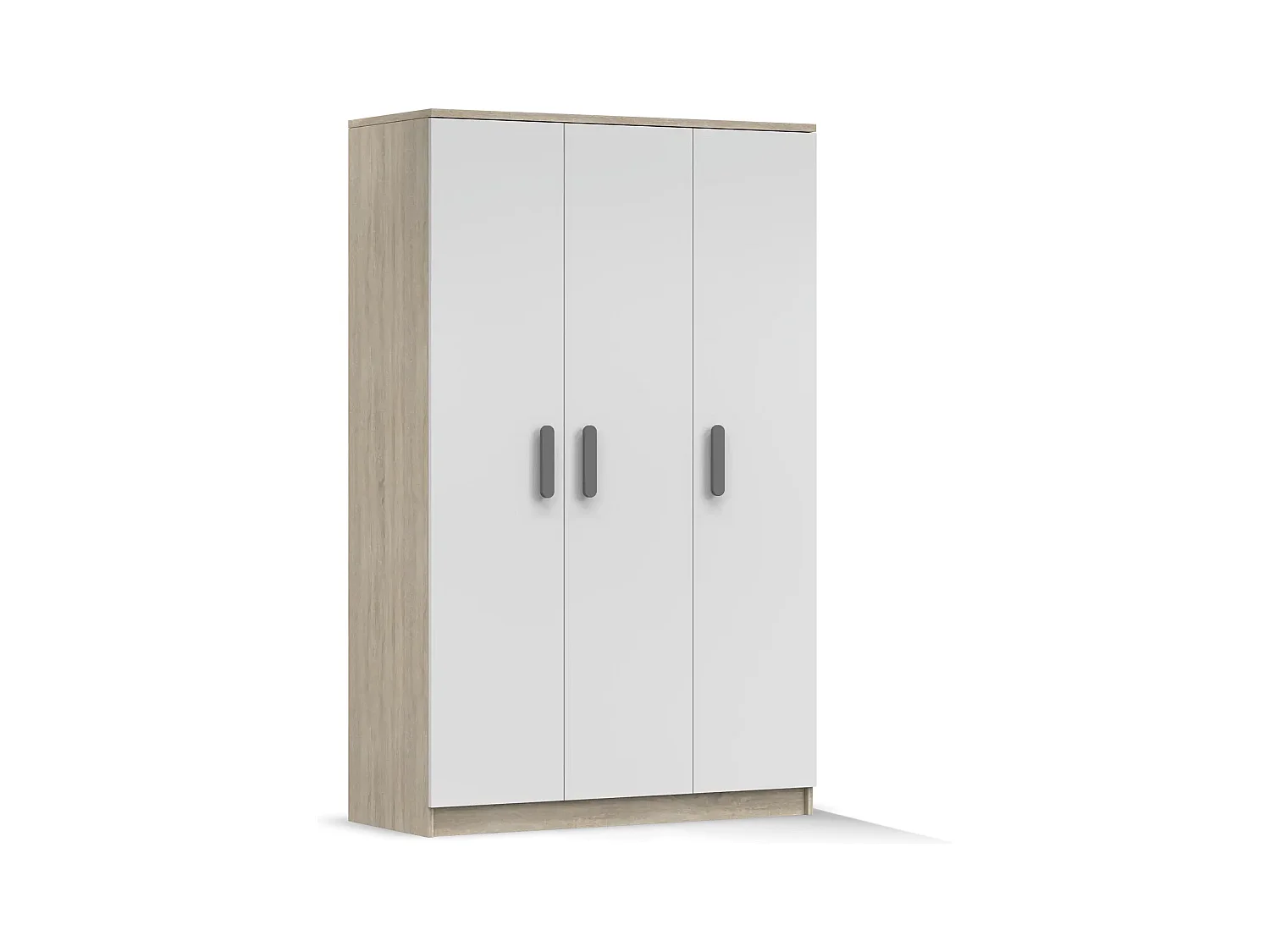 Armoire Lysandra 120 cm - Gris