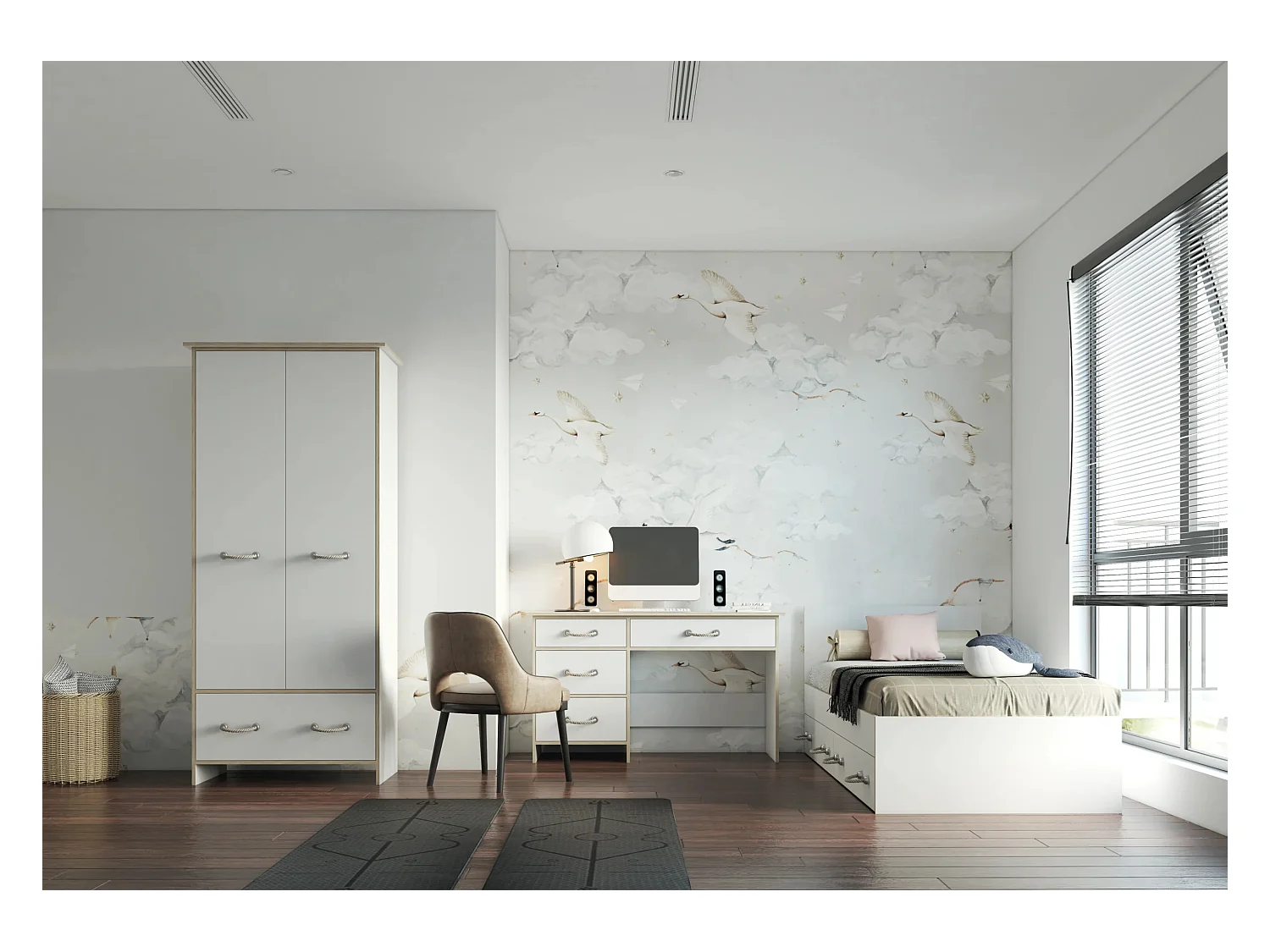 Armoire Evander 90 cm