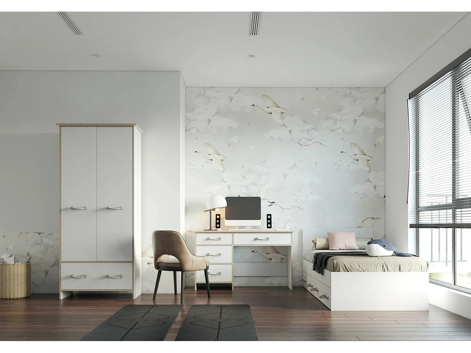 Armoire Evander 90 cm