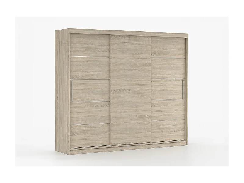 Armoire Thalia 250 cm - Chêne