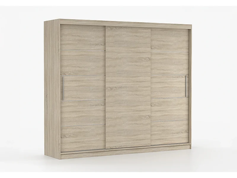 Armoire Thalia 250 cm - Chêne
