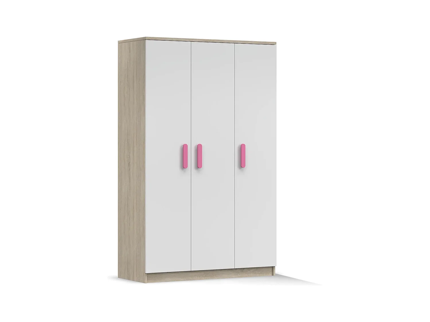 Armoire Lysandra 120 cm - Rose