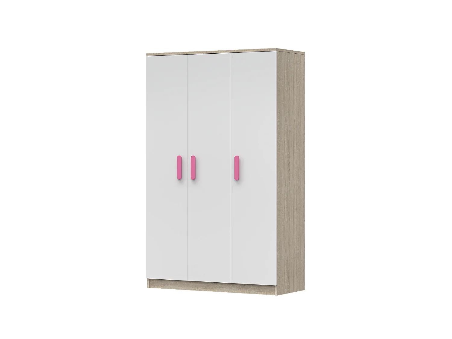 Armoire Lysandra 120 cm - Rose