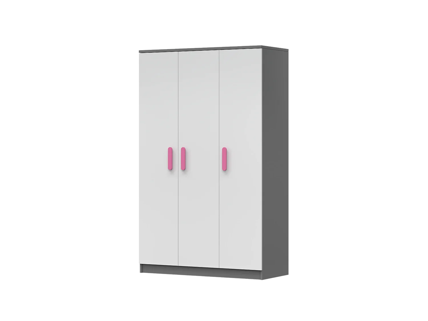 Armoire Nysa 120 cm - Rose