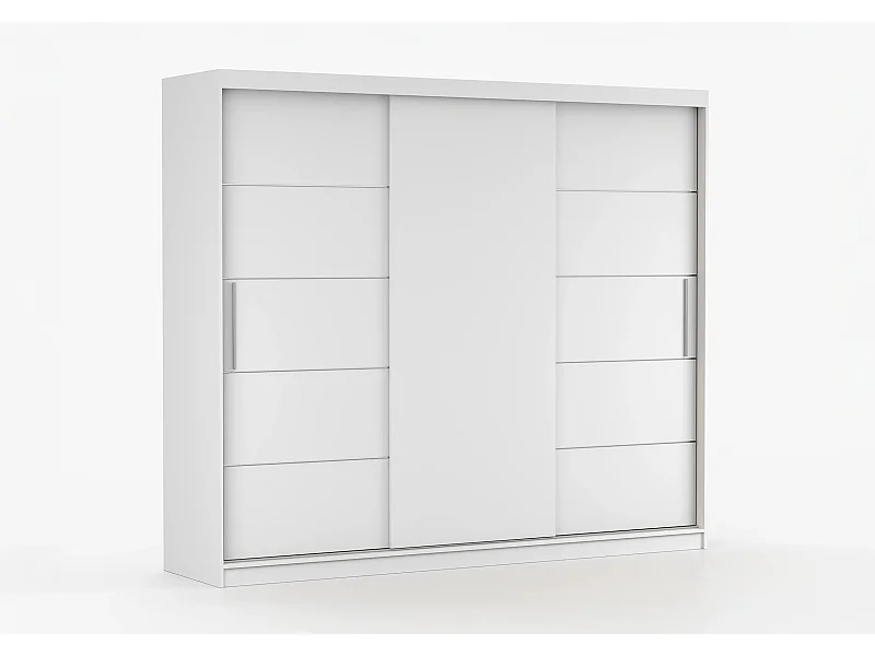 Armoire Thalia 250 cm - Blanc