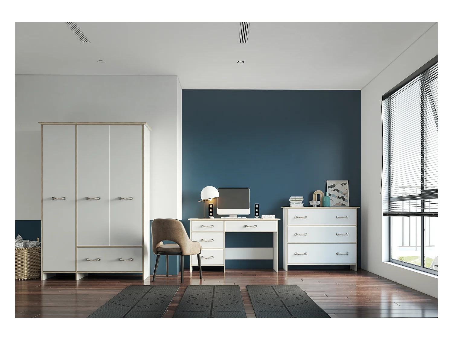 Armoire Evander 133 cm