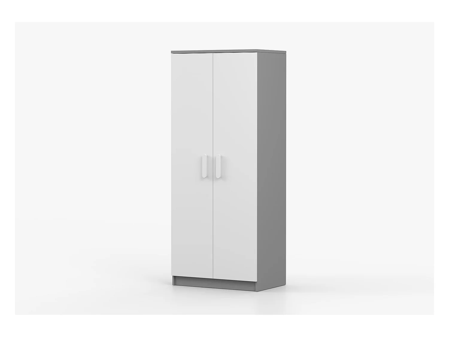 Armoire Zélina 80 cm - Blanc