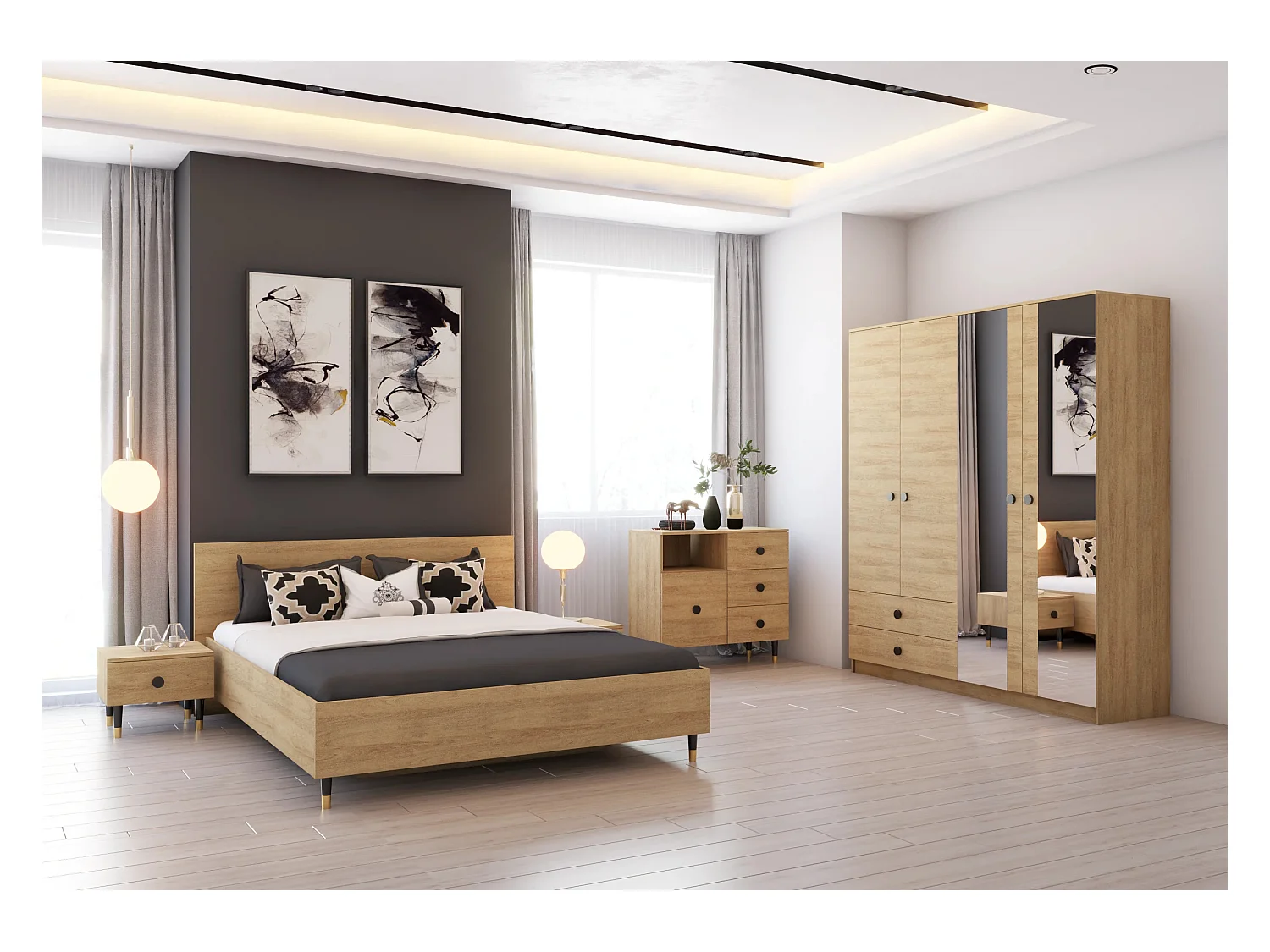 Armoire Elrick 180 cm