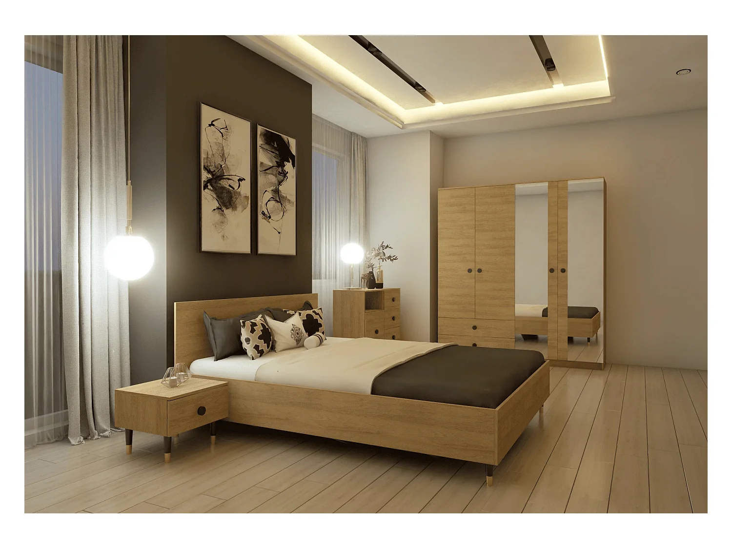 Armoire Elrick 180 cm