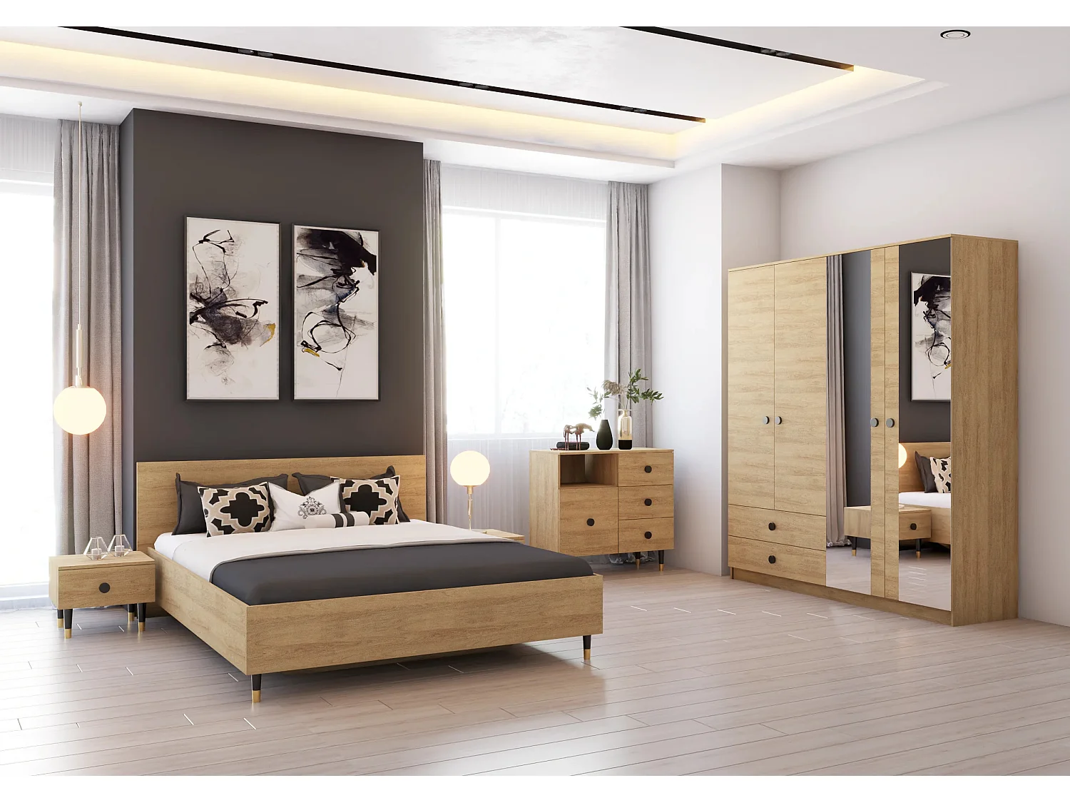 Armoire Elrick 180 cm