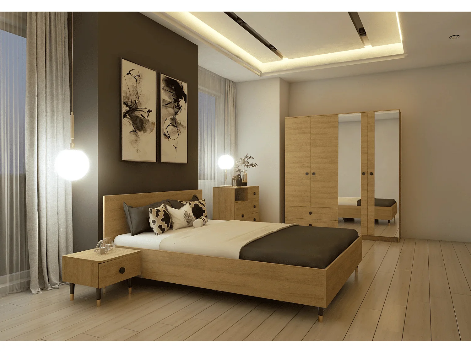 Armoire Elrick 180 cm