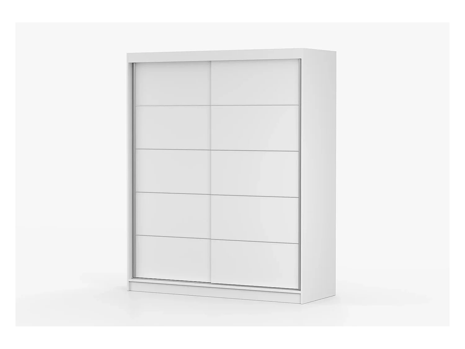 Armoire Arianell 160 cm - Blanc