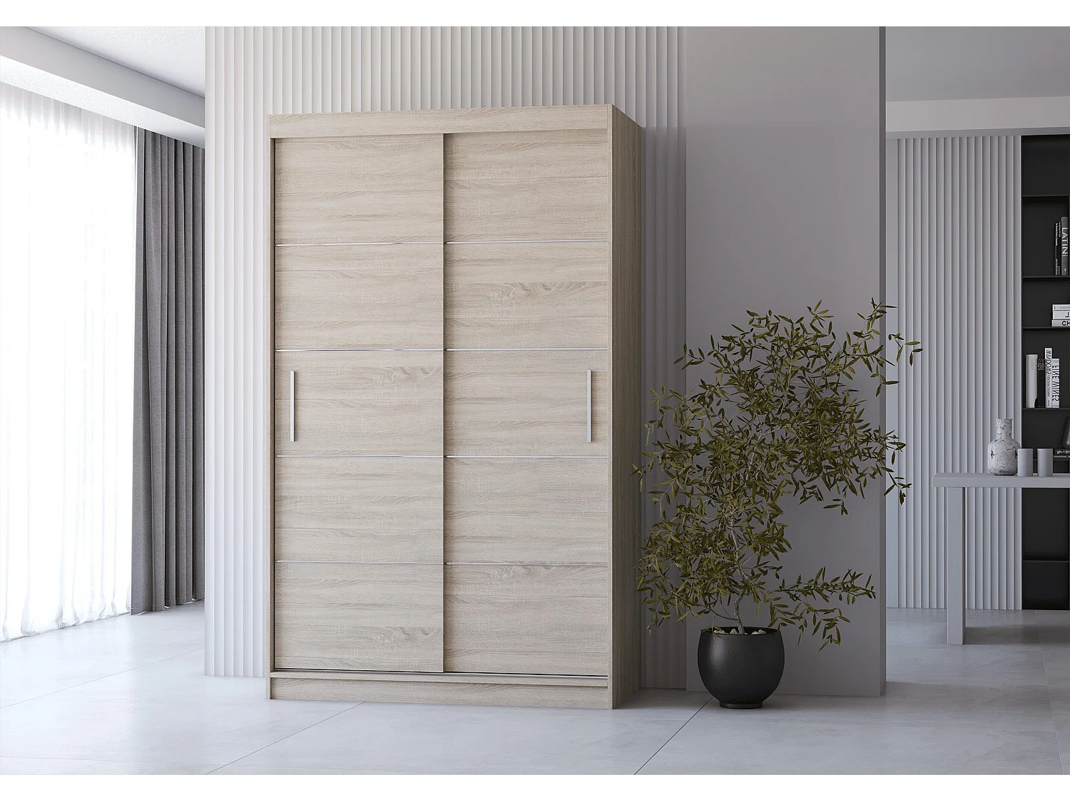 Armoire Lilwenn 120 - Chêne